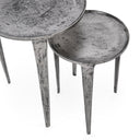Elinor - Nesting Accent Tables (Set of 2) - Pearl Silver - Classic Home - Table Sets - Elite Enclave Home