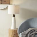 Tristan - Table Lamp - White - INK+IVY - Table Lamps - Elite Enclave Home