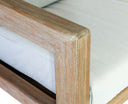 Sedona - Sofa, No Welt - Canvas Canvas / Light Brown
