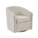 Amber - Swivel Chair - Ivory
