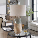 Maggie - Ceramic Table Lamp - Light Brown