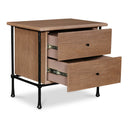Rene - Accent Nightstand - Light Brown - Moe's Home Collection - Accent Nightstands - Elite Enclave Home