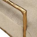 Kashmir - Aged Gold Accent Chair