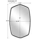 Duronia - Iron Mirror - Uttermost - Wall Mirrors - Elite Enclave Home