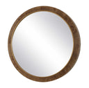 Cleveland - Round Burl Wood Mirror - Woodtone - Uttermost - Accent Mirrors - Elite Enclave Home