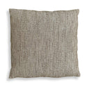 Uttermost Poros Outdoor Pillow – Brown Toned — intricately woven rattan-style blend in Sunbrella acrylic