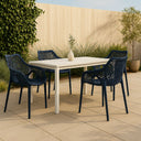 Mykonos - Outdoor Dining Chair (Set of 2) - Meridian Furniture - Chair Sets- Elite Enclave Home