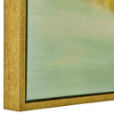 Bowery Framed Canvas Art - Light Blue