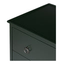 Reagan - 3 Drawer Nightstand - Deep Green - Moe's Home Collection - Accent Nightstands - Elite Enclave Home