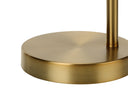 Metal Round Table Lamp With Gold Dome Shade - Gold - HomeRoots - Table Lamps - Elite Enclave Home