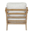 Laid - Back Sheepskin Accent Chair - White - Uttermost - Accent Chairs- Elite Enclave Home