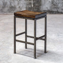 Beck - Industrial Bar Stool - Uttermost - Counter Height (24" - 27") - Elite Enclave Home