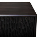 Stevenson - Chiseled 4 Door Cabinet - Black / Brown / Woodtone - Uttermost - Accent Cabinets- Elite Enclave Home