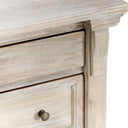 Adelaide - 3 Drawer Nightstand - Natural White Wash - Classic Home - Accent Nightstands - Elite Enclave Home