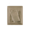 Cozy Flannel - Twin Sheet Set - Tan Solid - True North by Sleep Philosophy - Bedding Sets - Elite Enclave Home