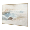 Chasing Blue - Coastal Canvas Art - Blue / Brown / Gray / White - Uttermost - Canvas Art - Elite Enclave Home