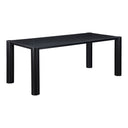 Post - Small Dining Table - Black Oak - Moe's Home Collection - Dining Tables - Elite Enclave Home