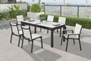 Nizuc - Outdoor Patio Extendable Dining Table - Meridian Furniture - Dining Tables- Elite Enclave Home