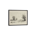 Briar - Framed Print On Linen - Multicolor - Moe's Home Collection - Canvas Art - Elite Enclave Home