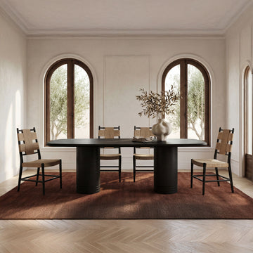 Daphne - Dining Table Large - Black