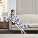 Zuri - Oversized Throw - Gray - Madison Park - Throws - Elite Enclave Home