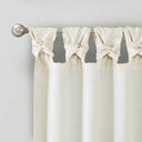 Emilia - Twist Tab Lined Window Curtain Panel Pair - White - Madison Park - Curtains & Drapes - Elite Enclave Home