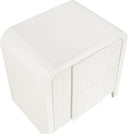 Fluted - Night Stand - Meridian Furniture - Accent Nightstands - Elite Enclave Home