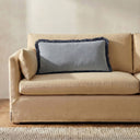 Yasmin - Lumbar Cushion Faux Mohair - Light Blue - Moe's Home Collection - Accent Pillows - Elite Enclave Home