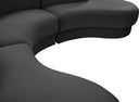 Rosa - Sectional - Meridian Furniture - Stationary Sectionals - Elite Enclave Home