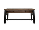 Loft Brown - Counter Height Sofa Table - Two Tone Gray / Brown