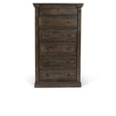 Adelaide - Wood 6 Drawer Chest - Cocoa Brown