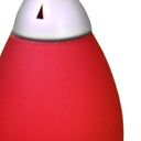 Acrylic Bedside Table Lamp With Shade - Red
