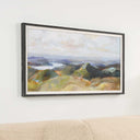 Above - The Lakes Framed Landscape Print - Gray