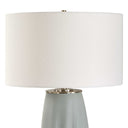 Cover Up - Sculpted Table Lamp - Blue / Silver - Uttermost - Table Lamps - Elite Enclave Home