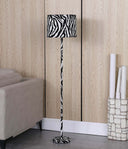 59" Bedside Table Lamp With White Drum Shade - White