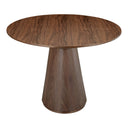 Otago - Oval Dining Table - Natural Walnut - Moe's Home Collection - Dining Tables - Elite Enclave Home