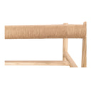Hawthorn - Large Bench - Dark Brown - Moe's Home Collection - Upholstered Benches - Elite Enclave Home
