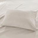 3M Microcell - Twin Long Luxurious Brushed Microfiber Deep Pocket Sheet Set - Ivory