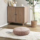 Loretta - Round Floor Pillow Cushion - Blush - Intelligent Design - Floor Pillows - Elite Enclave Home