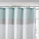 Shawnee - Printed And Embroidered Shower Curtain - Seafoam - 510 Design - Shower Curtains - Elite Enclave Home