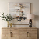 Outburst - Hand Painted Modern Art - Black / Blue / Brown / Gray / Green / Orange / Red / White / Woodtone - Uttermost - Canvas Art - Elite Enclave Home