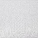 Tuscany - Twin 6 Piece Reversible Scalloped Edge Daybed Cover Set - White