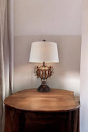 Tall Urn Shaped Table Lamp - Bronze - HomeRoots - Table Lamps - Elite Enclave Home