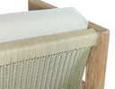 Sedona - Sofa, No Welt - Canvas Canvas / Light Brown