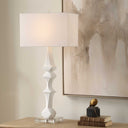 Mayme - Table Lamp - White - Uttermost - Table Lamps - Elite Enclave Home