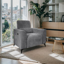 Madison - Power Recliner - Dark Gray - Chapel Hill - Reclining Chairs - Elite Enclave Home