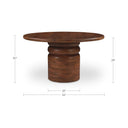 Maro - Dining Table - Natural - Moe's Home Collection - Dining Tables - Elite Enclave Home