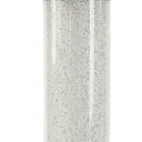 Column Floor Lamp With Clear Drum Shade - White - HomeRoots - Floor Lamps - Elite Enclave Home