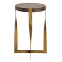 Drew - Brass Accent Table - Bronze - Uttermost - Accent Tables- Elite Enclave Home