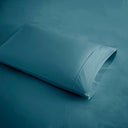 600 Thread Count - Cooling Cotton Blend 4 Piece Queen Sheet Set - Teal